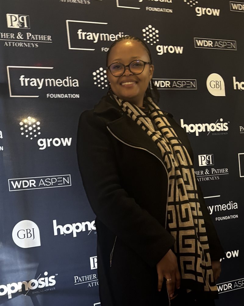 Thandiwe Litheko, Founder and Lead Consultant, at an industry summit